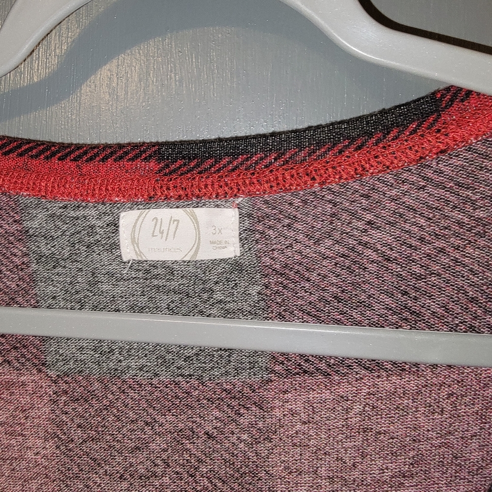 COPY - Maurice's Buffalo Plaid Shirt - Picture 4 of 5